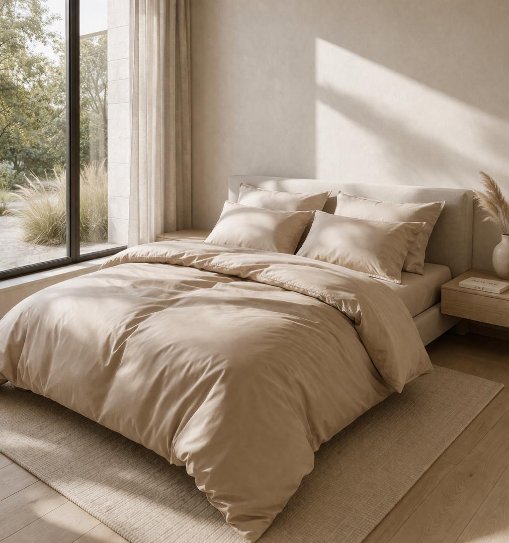 ADURÉ Bedding Set — Warm Beige