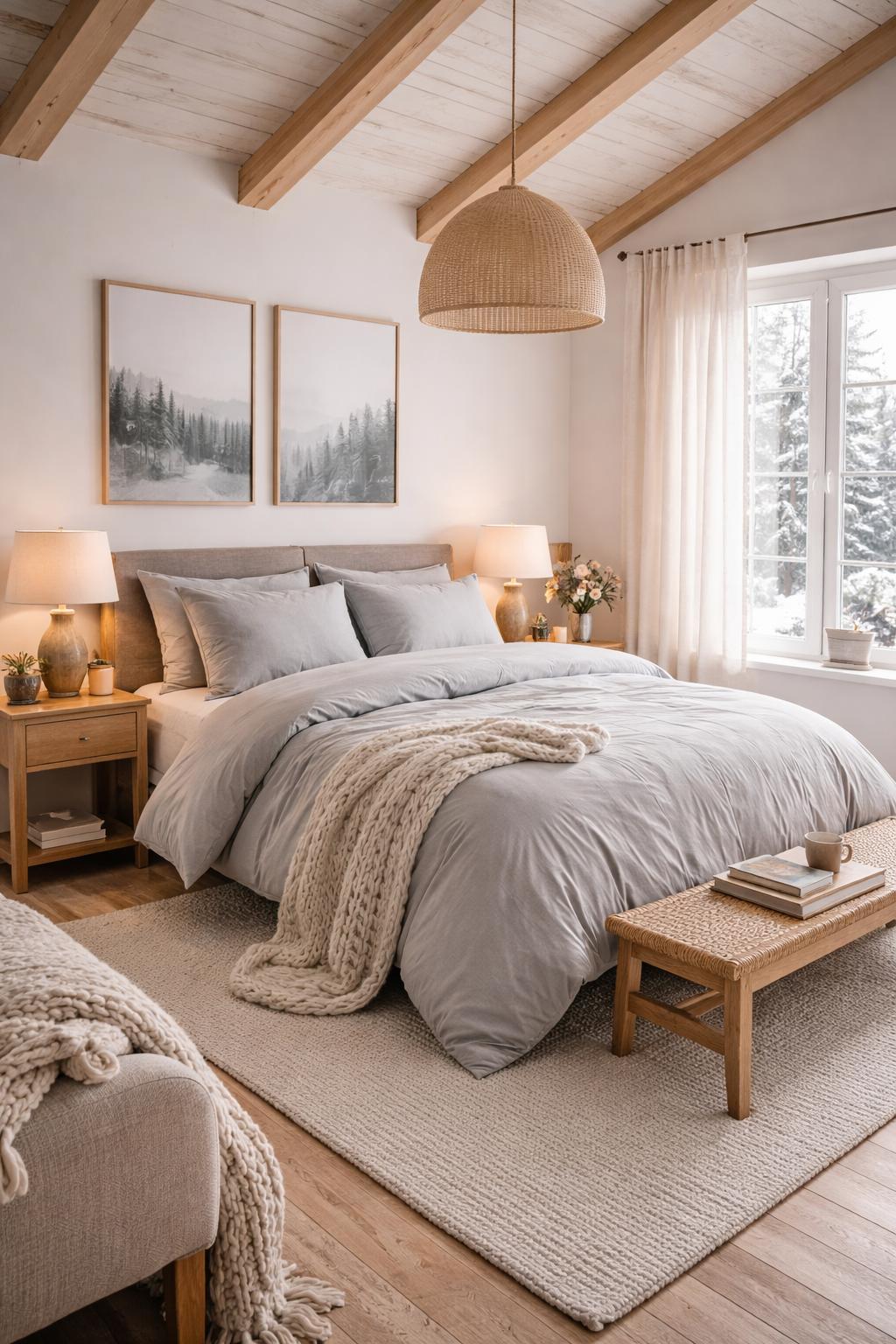 ADURÉ Bedding Set — Soft Gray